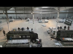 Take you to see the gabion large-scale workshop work scene