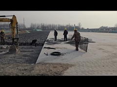 gabion construction site