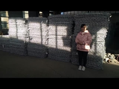 Presentation of gabion before packing