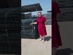 PVC-coated gabion packaging display