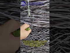 PVC-coated gabion basket material flame retardancy comparison