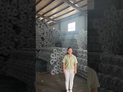 2x1x1m Double Twist  Gabion Baskets Stone Baskets Hexagonal Weave  for River Bed Protection